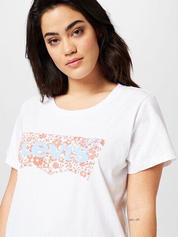 Levi's® Plus - Camisa 'The Perfect Tee' em branco