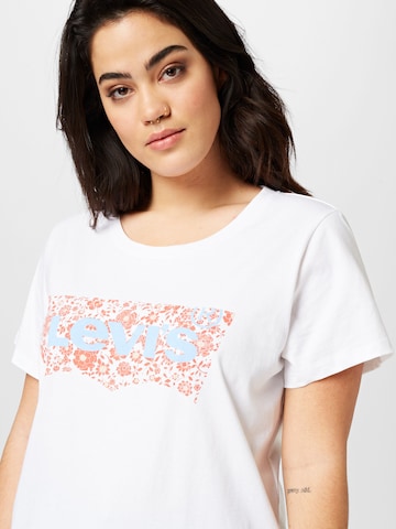 Levi's® Plus Shirt 'The Perfect Tee' in Wit