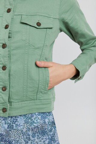 Veste mi-saison Fransa en vert