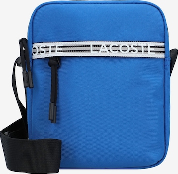 LACOSTE Crossbody Bag 'Neocroc' in Blue: front