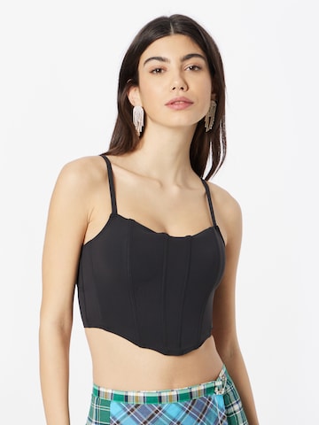 Gilly Hicks Top in Black: front