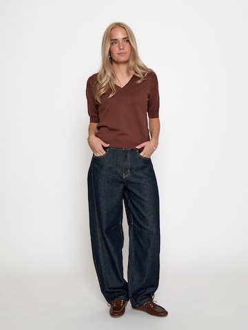 minus Top 'Milla' in Brown