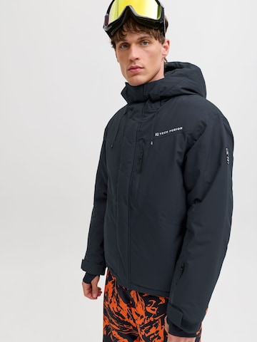 JACK & JONES - Chaqueta funcional en negro