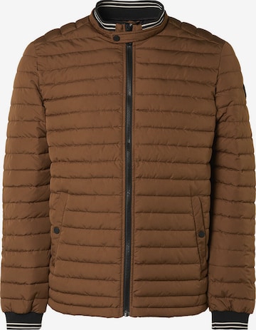 No Excess Between-Season Jacket in Brown: front