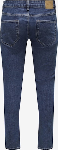 Only & Sons Skinny Jeans i blå