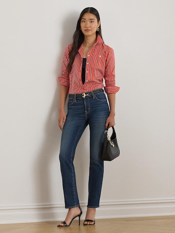 Chemisier Lauren Ralph Lauren en orange