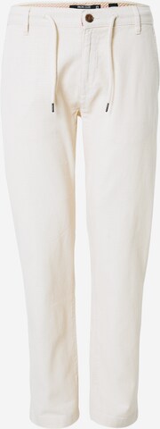 Regular Pantalon chino 'Clio' INDICODE JEANS en beige : devant