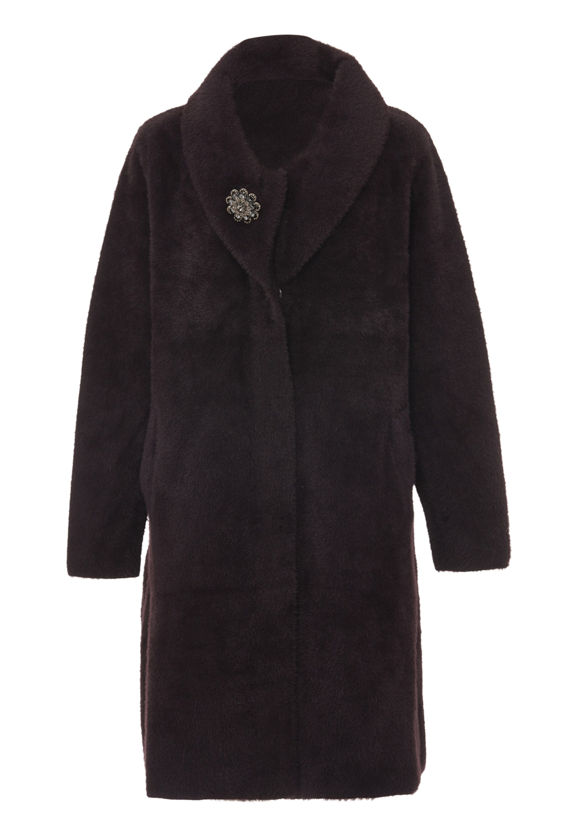 caneva - Casaco de malha em castanho: frente