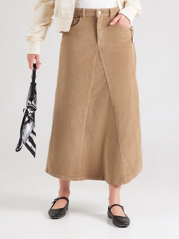 VERO MODA - Falda 'VMGINA' en beige: frente