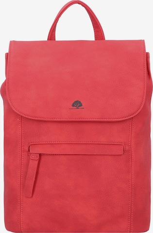 GREENBURRY Backpack 'Mad'l Dasch Fanzi' in Red: front