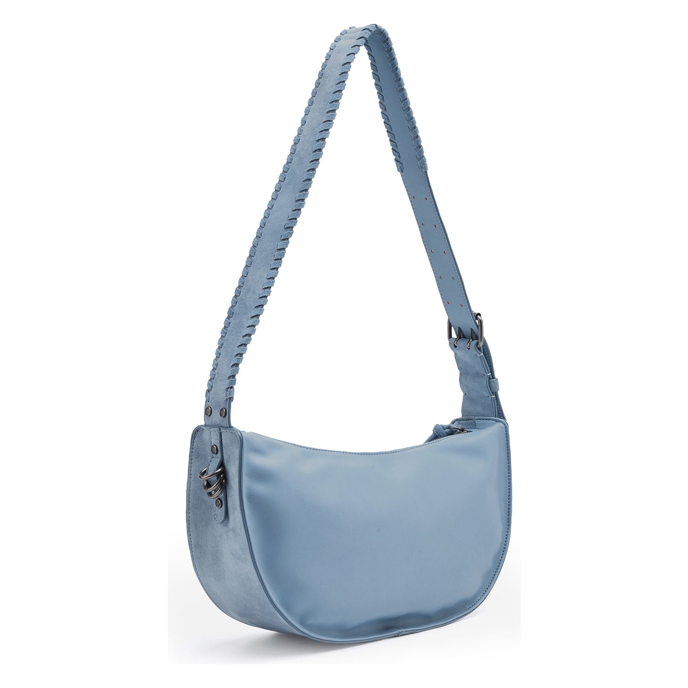 FREDsBRUDER Schoudertas 'Whipstitch Soul' in Blauw