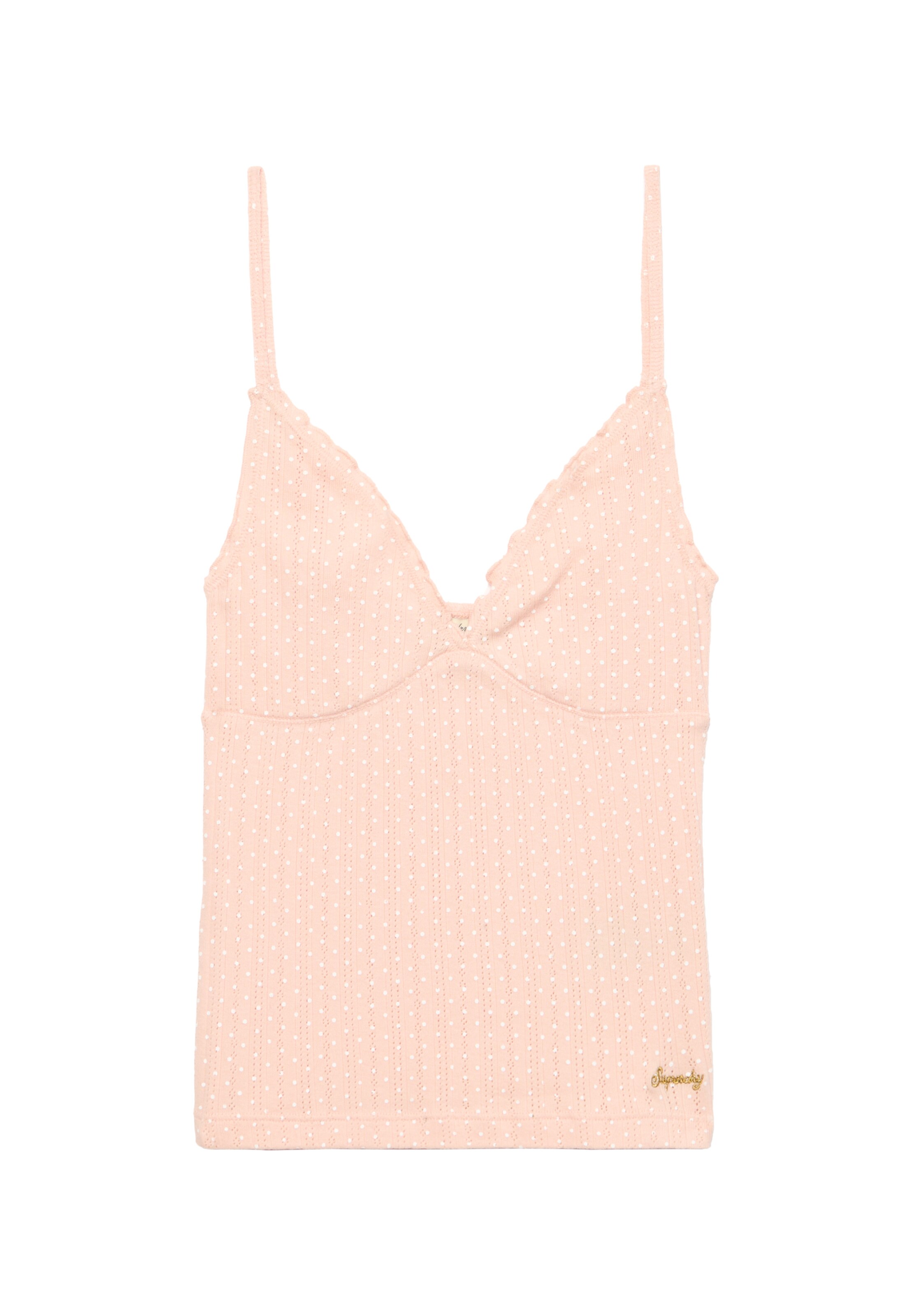 Superdry & Co Top 'Athletic Essentials' in M in Rose / White, Item view