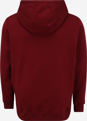 Urban Classics Sweatshirt in Red