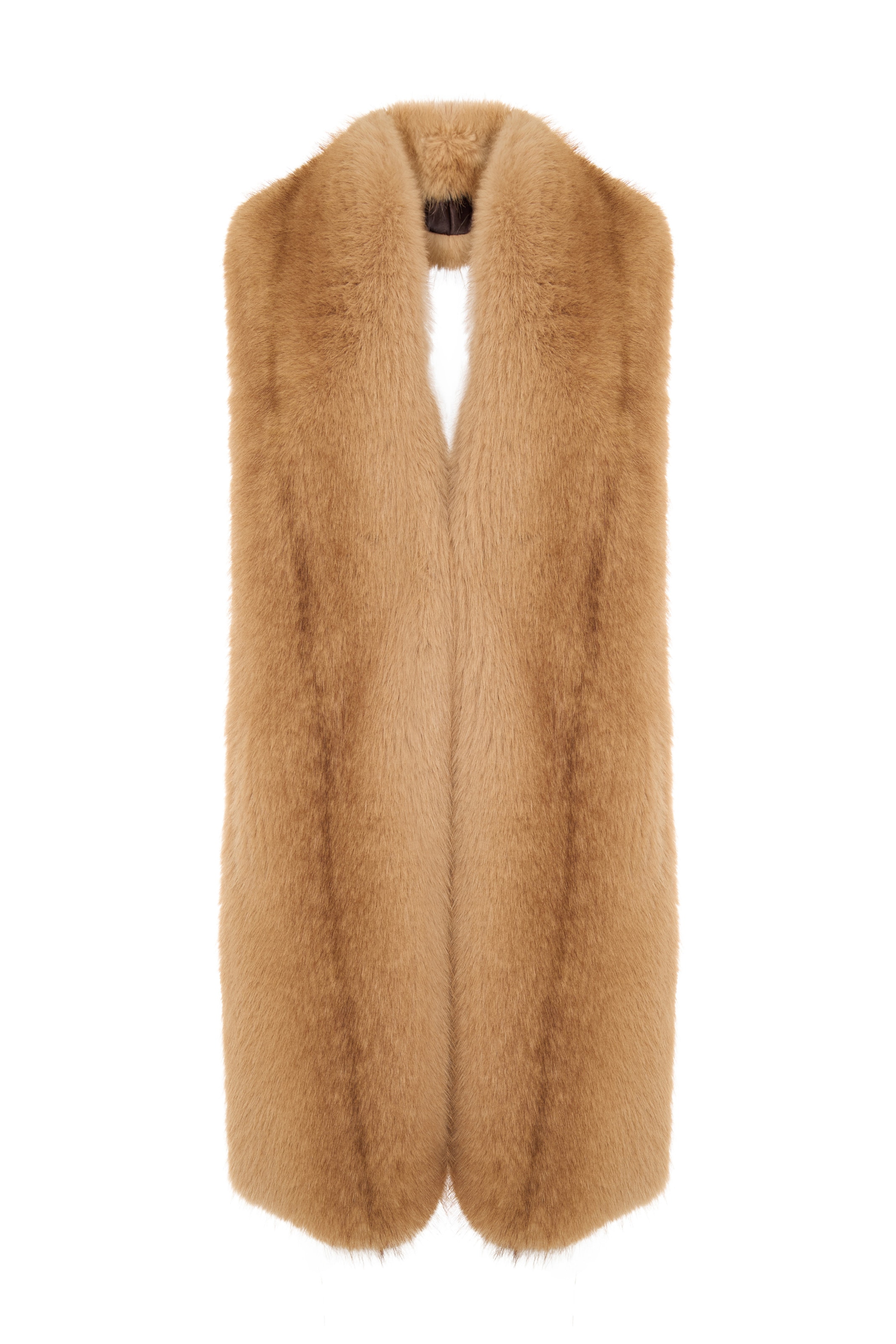 CESARE GASPARI Weste in Beige: Vorderseite