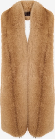 Gilet CESARE GASPARI en beige : devant