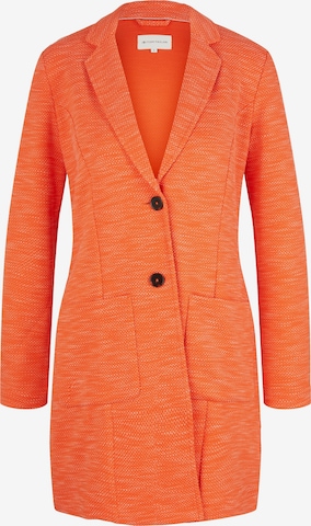 Manteau mi-saison TOM TAILOR en orange : devant