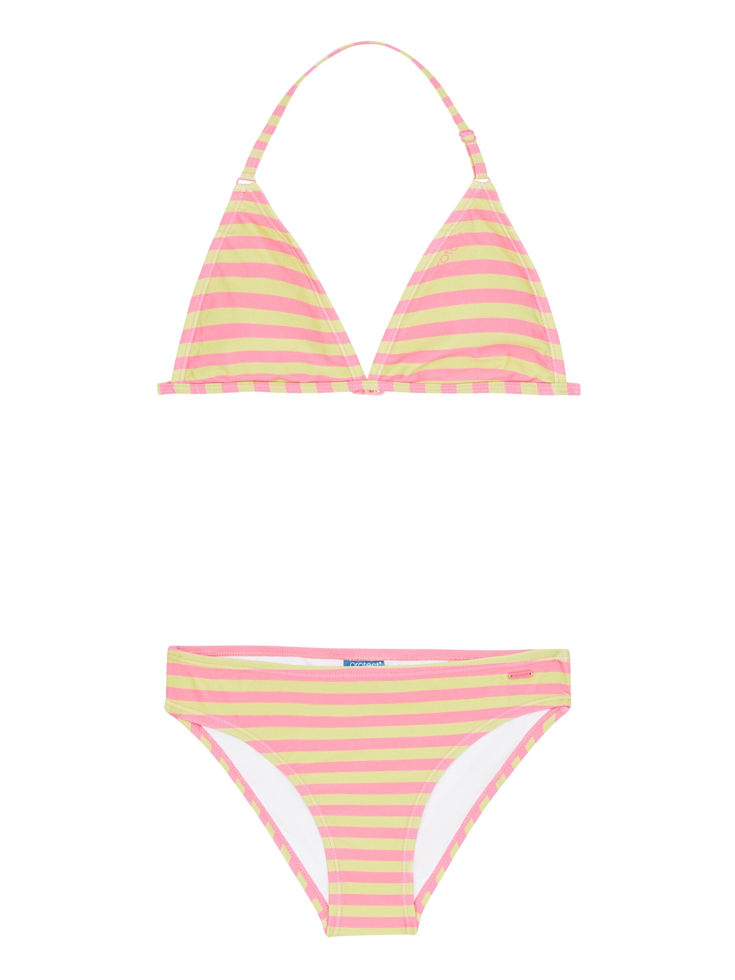 PROTEST Triangle Bikini 'PRTMicky JR' in Pink: front