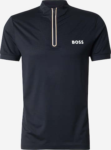 BOSS - Camiseta funcional 'Taylor TOC' en negro: frente
