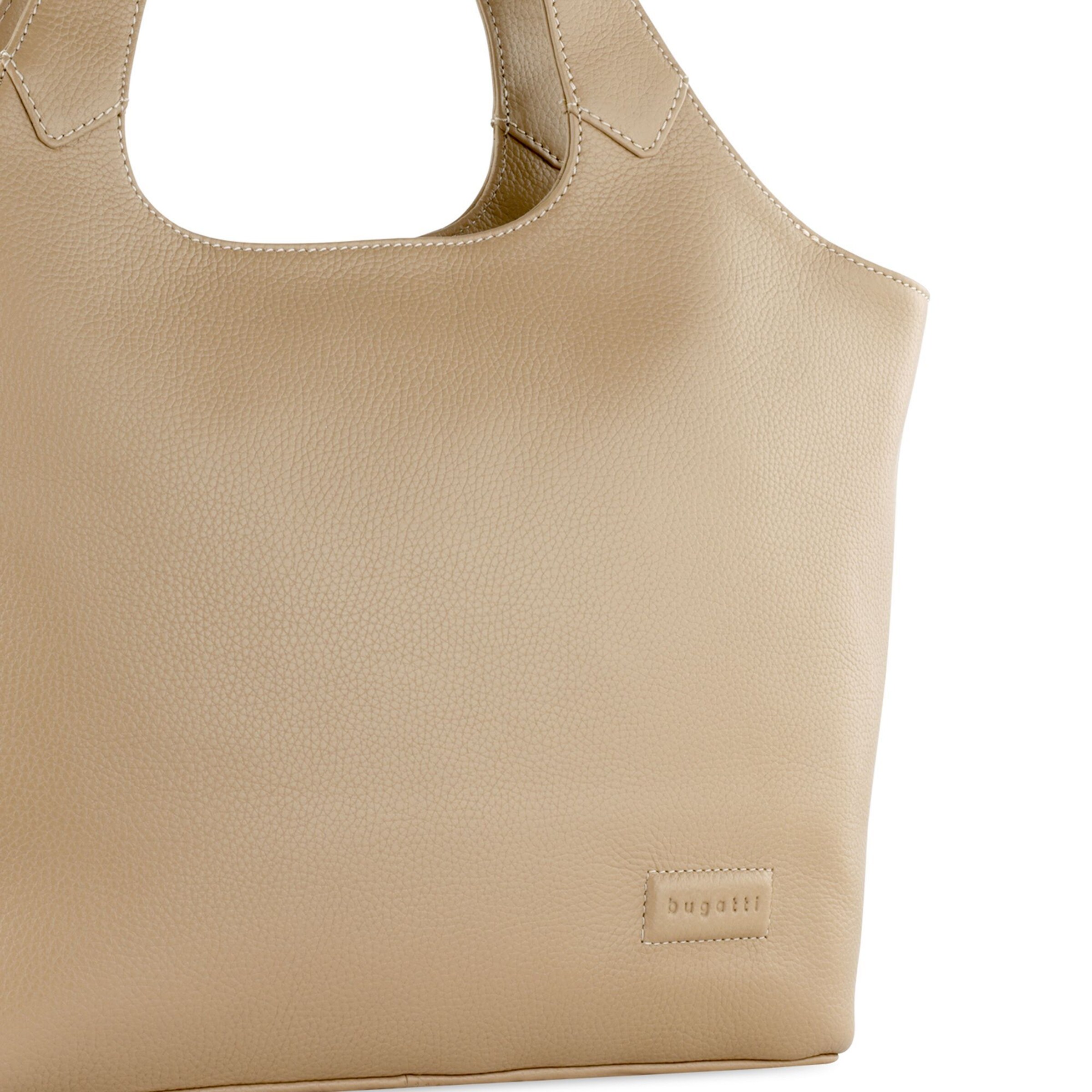 Shopper 'Elsa' di bugatti in beige