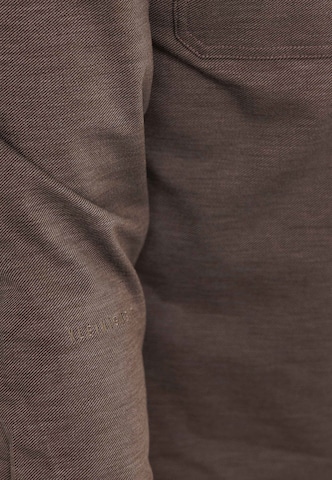 T-Shirt 'Peter Maffein' Kleinigkeit en marron