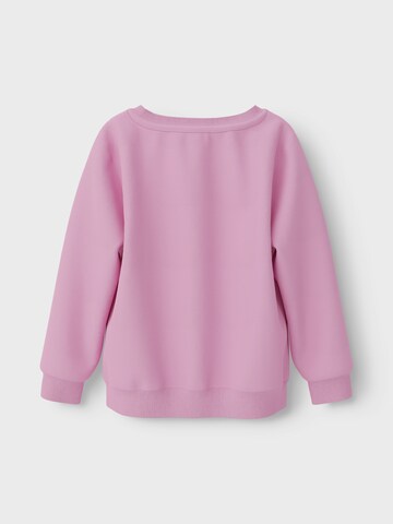 NAME IT Sweatshirt 'NMFOmiana' in Pink