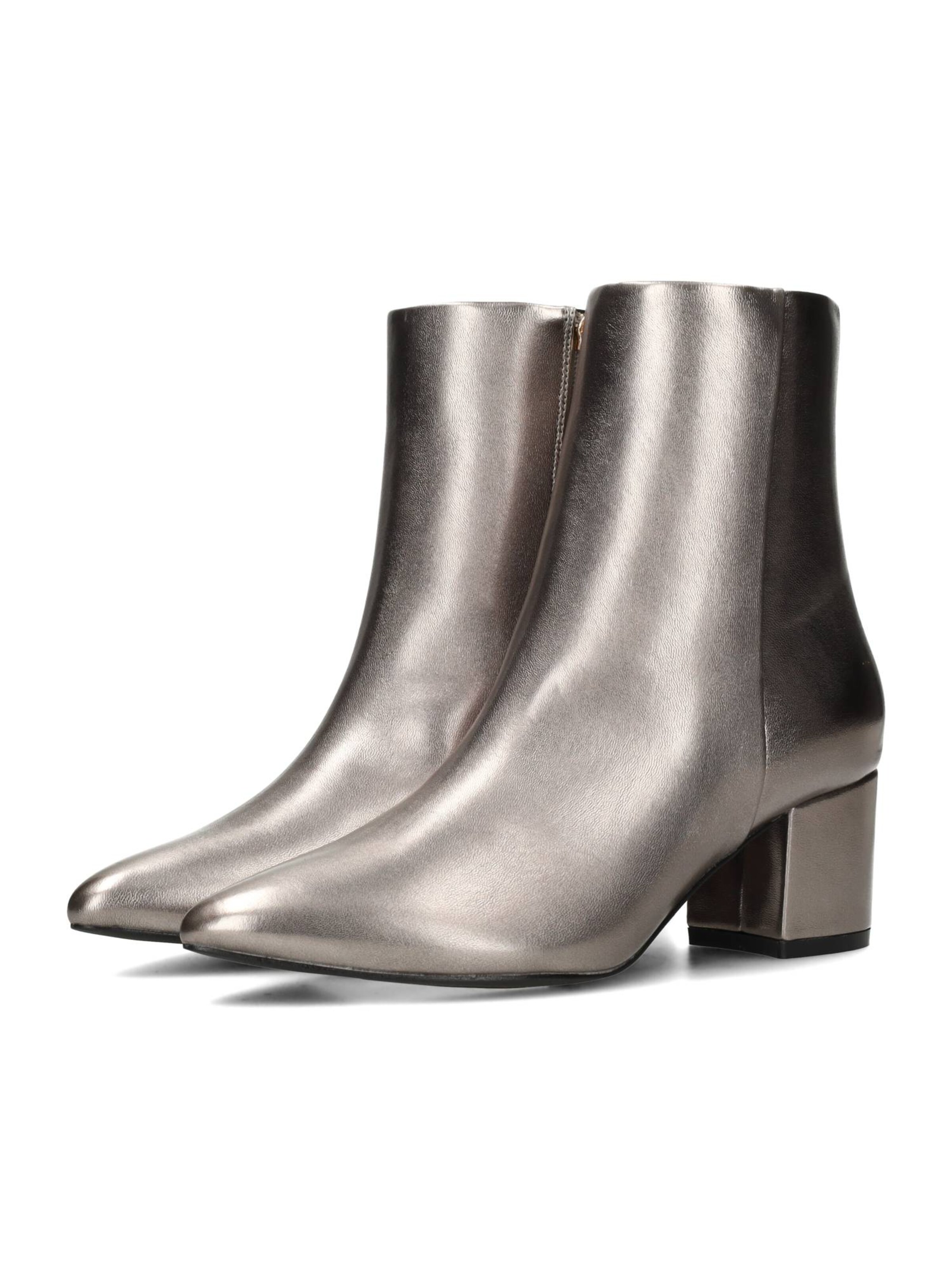 Bottines 'Lana' POSH by Poelman en argent