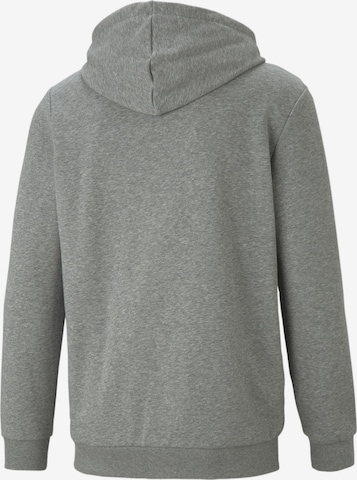 PUMA - Sudadera con cremallera deportiva 'Essentials' en gris