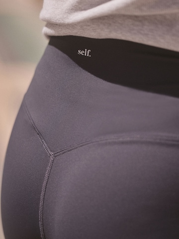 Skinny Leggings self. en bleu