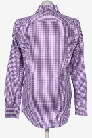 BOSS Button Up Shirt in M in Purple