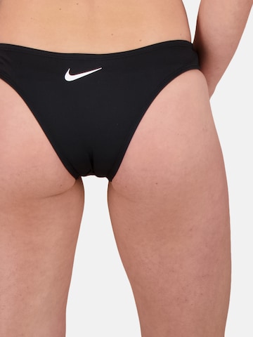 Nike Swim Athletic Bikini Bottoms in Black