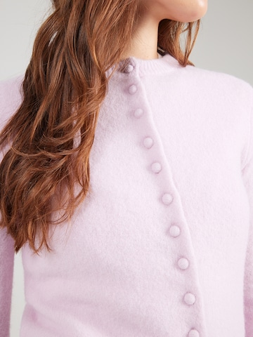 TOPSHOP Knit cardigan 'SIA' in Pink