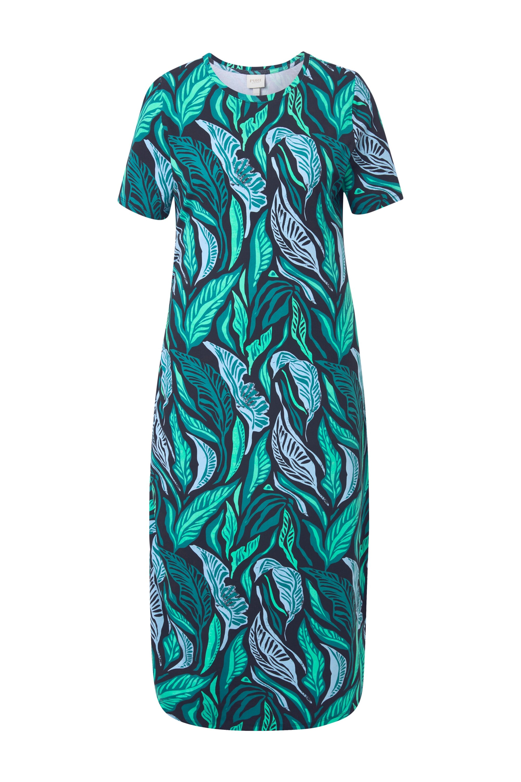 Ulla Popken Платье в Светло-синий / Светло-зеленый / Темно-зеленый / Черный, Обзор товара