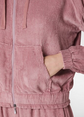 DEHA Sports sweat jacket in Pink