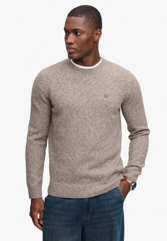 Superdry & Co Trui in Bruin: voorkant