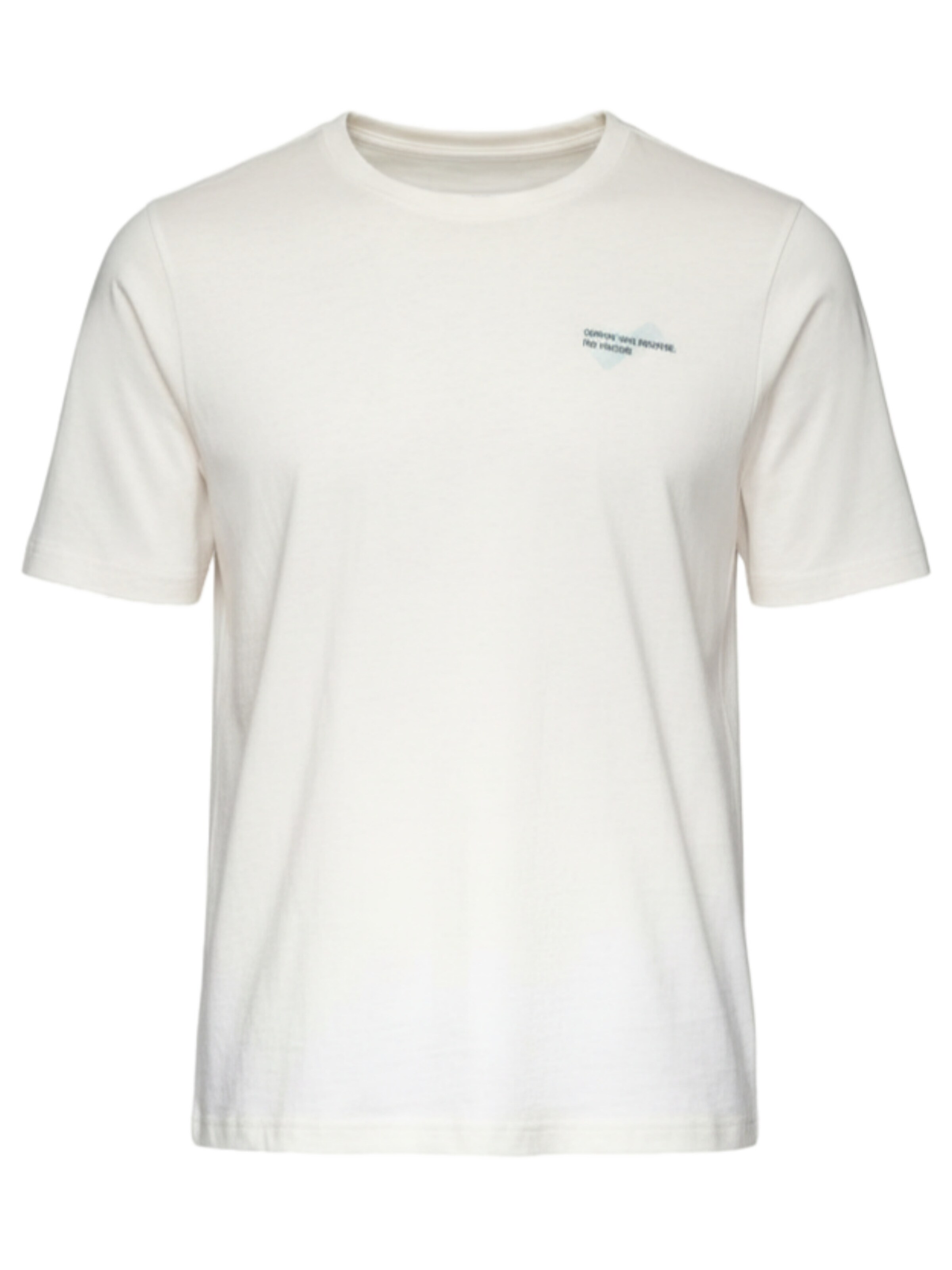 Ombre Shirt 'OM-TSPT-0258' in Wit: voorkant