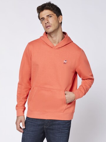 Polo Sylt Sweatshirt in Orange: Vorderseite