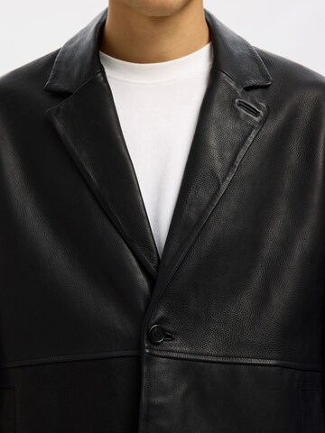 Coupe regular Veste de costume SELECTED en noir