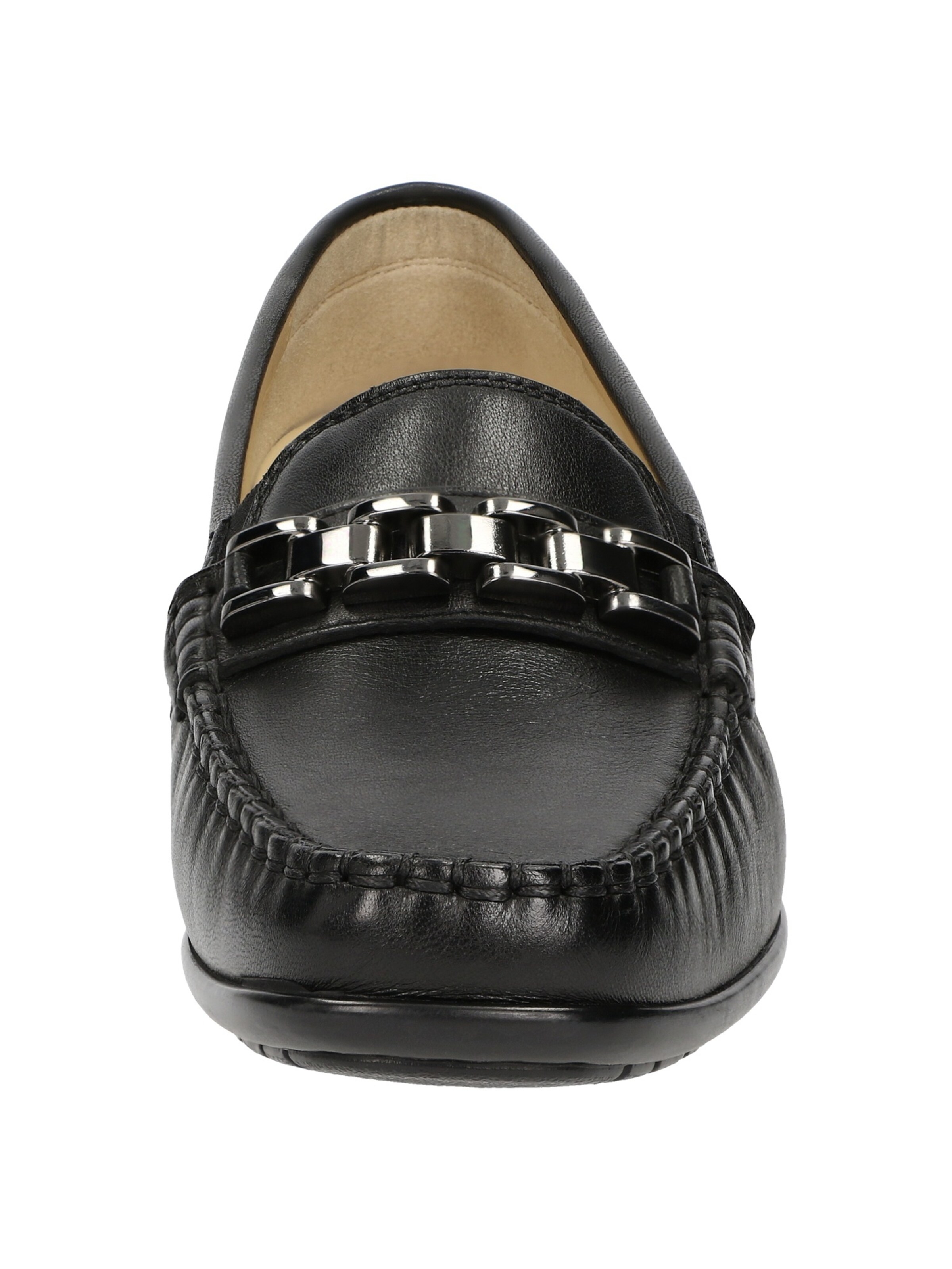 SIOUX Mokassin 'Cortizia' in Schwarz