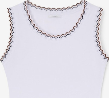 MOTIVI - Top en blanco: frente