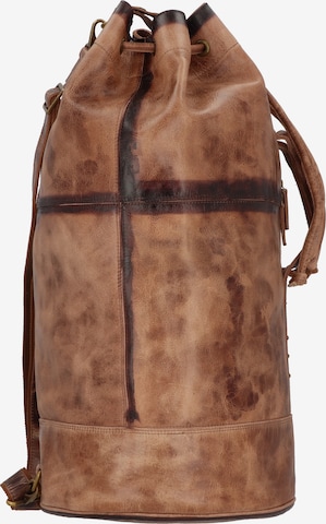 Greenland Nature Travel Bag 'Mascu & Line' in Brown