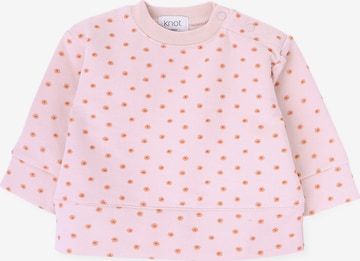KNOTSweater majica 'Eli' - roza boja: prednji dio