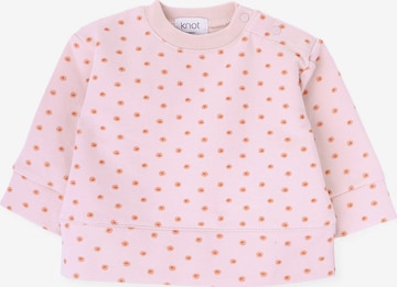 KNOT Sweatshirt 'Eli' in Pink: predná strana