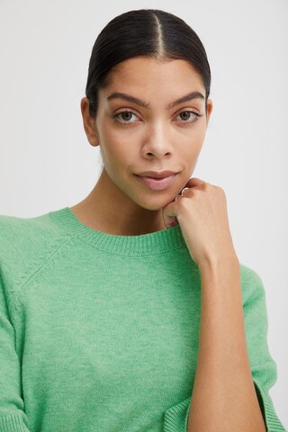 b.young Sweater 'Nonina' in Green