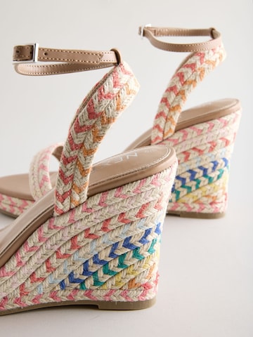 Next Strap sandal 'Forever Comfort®' in Beige