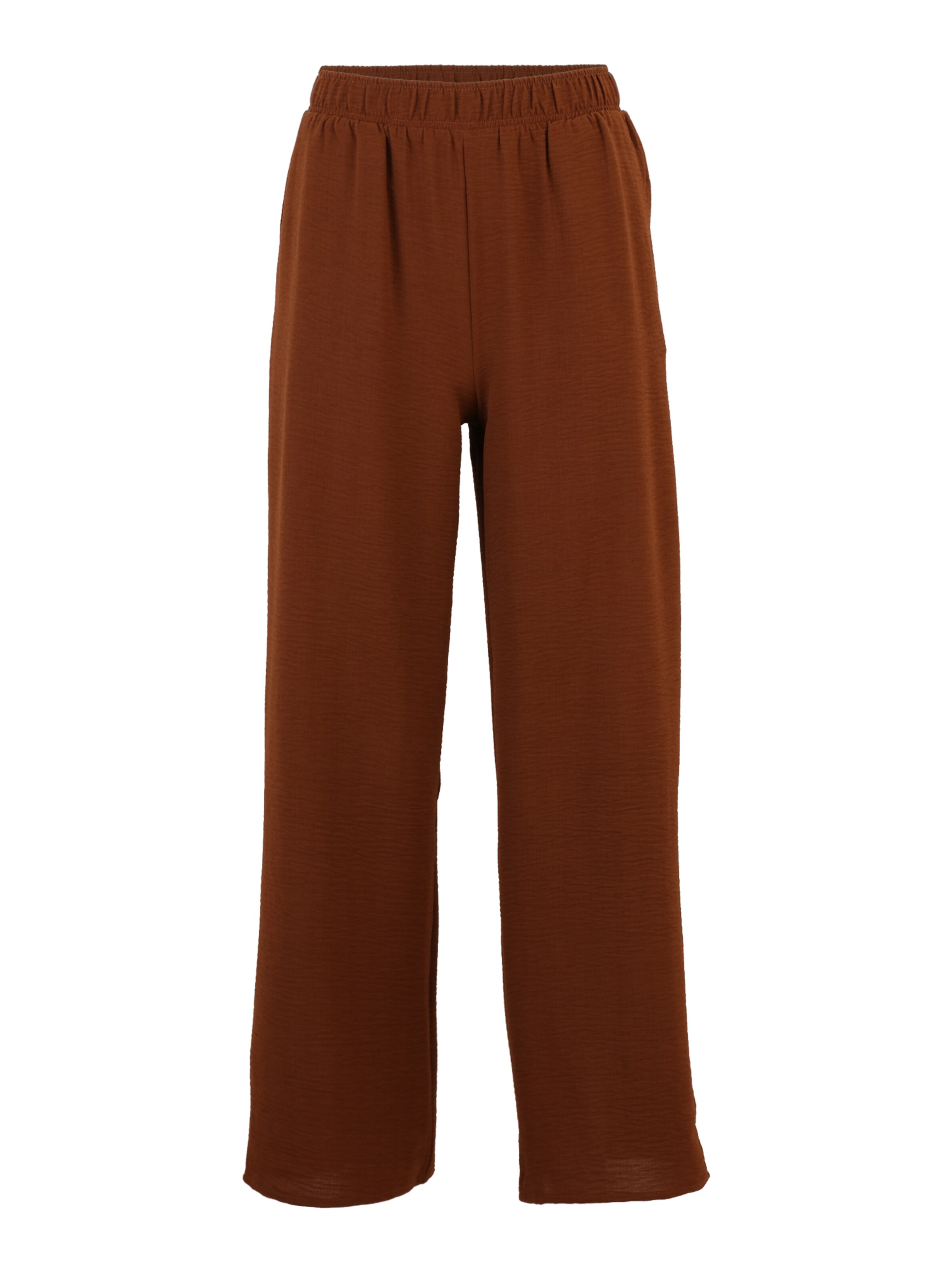 Vila Petite Wide Leg Hose 'VISKOV' in Braun: Vorderseite