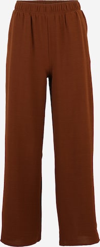 Vila Petite Wide Leg Hose 'VISKOV' in Braun: Vorderseite