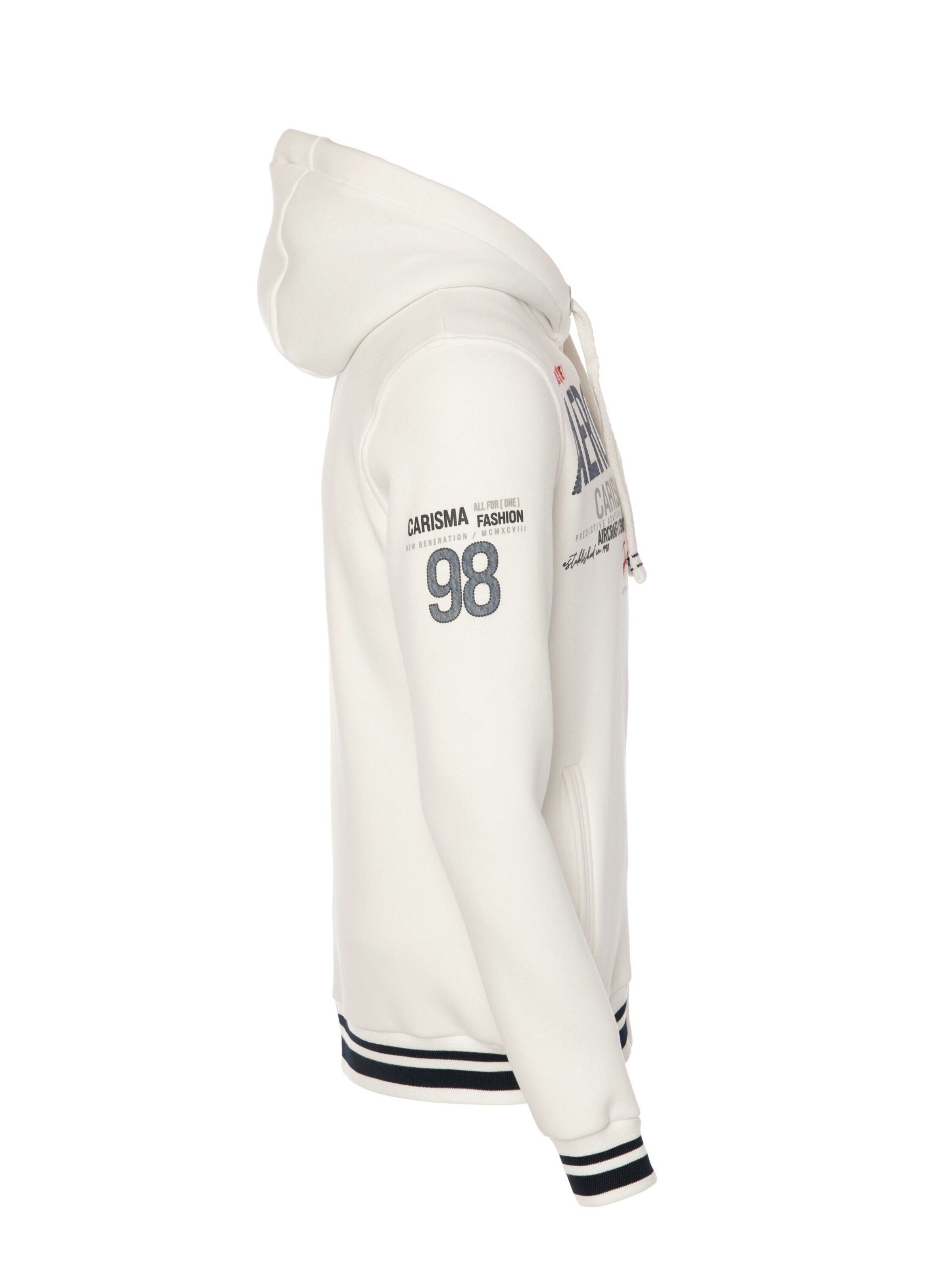 Veste de survêtement CARISMA en blanc