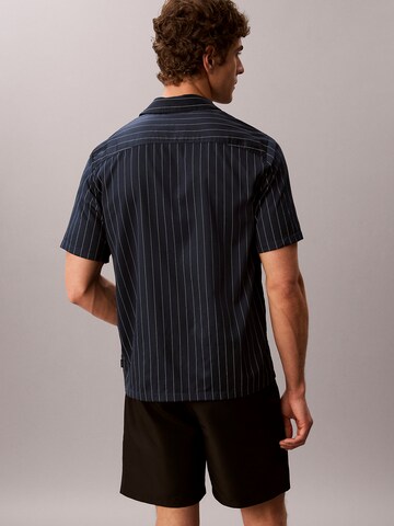 Coupe regular Chemise Calvin Klein Swimwear en bleu