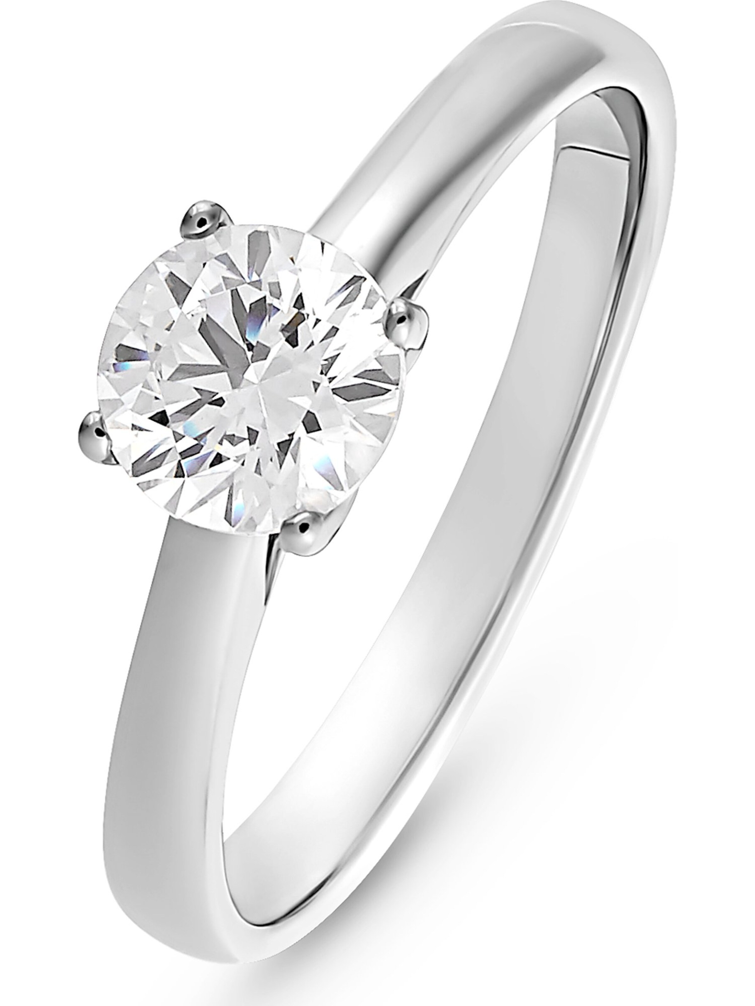 CHRIST Ring in Silber: Vorderseite