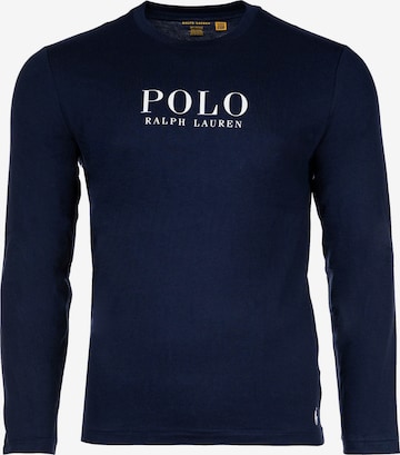 Polo Ralph Lauren Pitkä pyjama värissä sininen: etupuoli